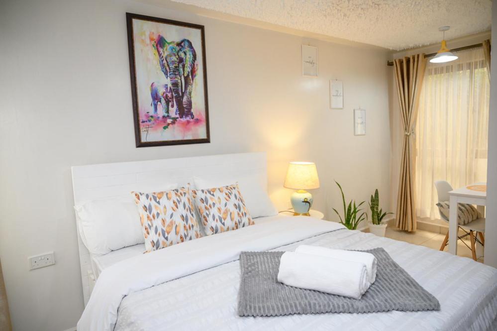 Furnished 1 Bedroom Apartment In Nairobi. 15 Mins To Cbd. Free Wi-Fi & Parking Екстер'єр фото