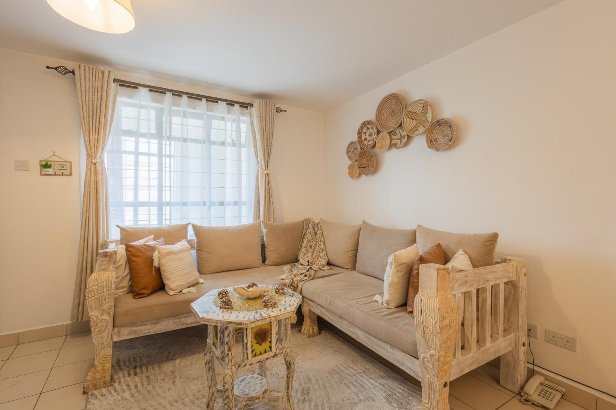 Furnished 1 Bedroom Apartment In Nairobi. 15 Mins To Cbd. Free Wi-Fi & Parking Екстер'єр фото