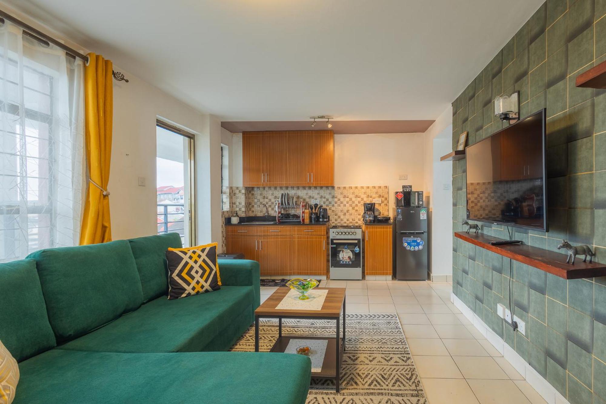 Furnished 1 Bedroom Apartment In Nairobi. 15 Mins To Cbd. Free Wi-Fi & Parking Екстер'єр фото