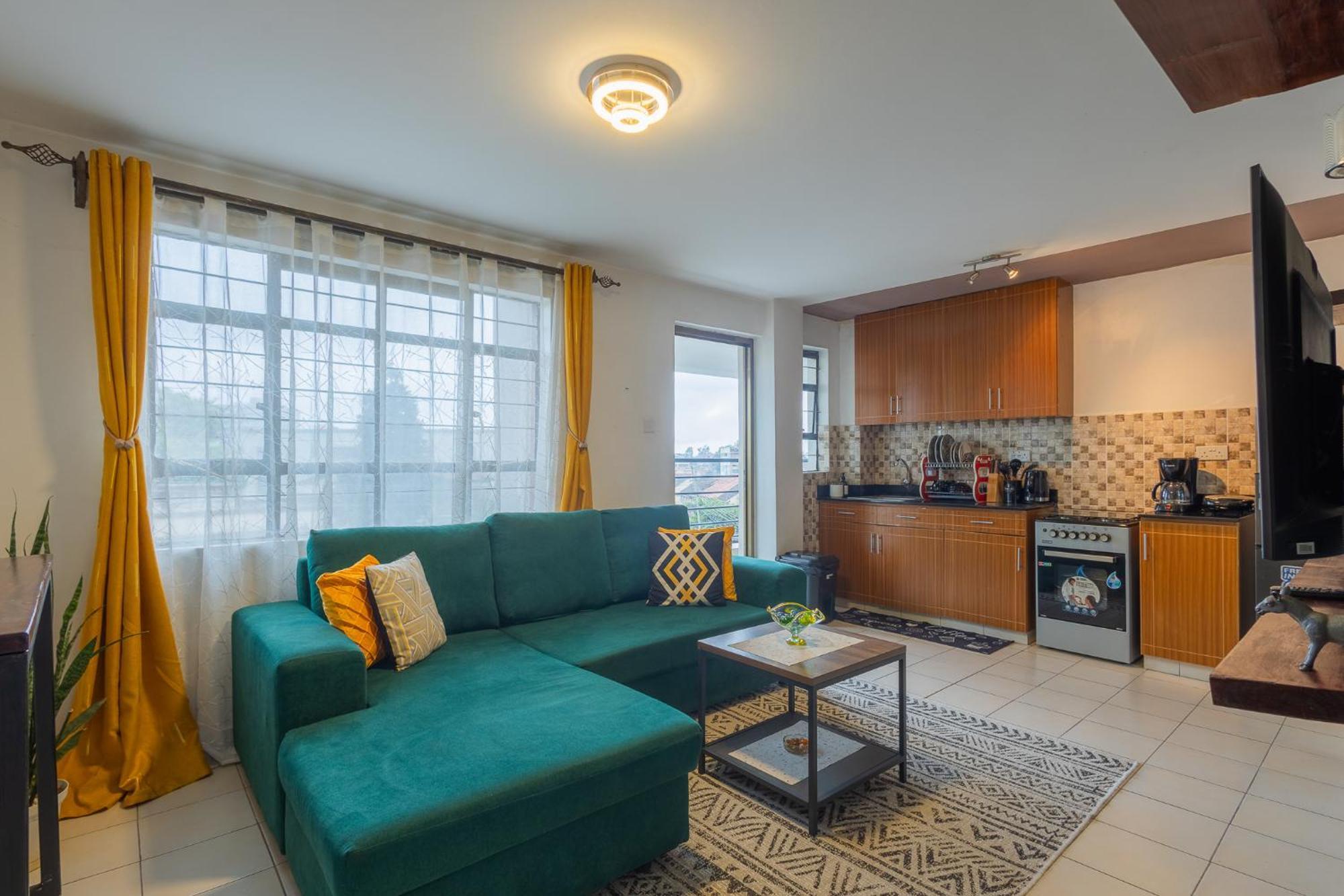 Furnished 1 Bedroom Apartment In Nairobi. 15 Mins To Cbd. Free Wi-Fi & Parking Екстер'єр фото