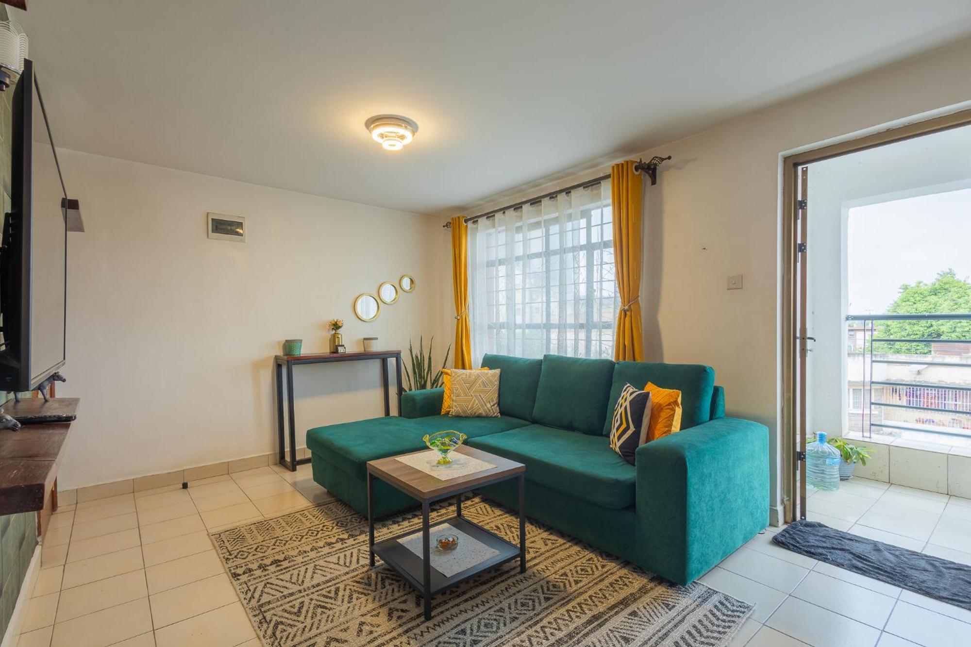 Furnished 1 Bedroom Apartment In Nairobi. 15 Mins To Cbd. Free Wi-Fi & Parking Екстер'єр фото